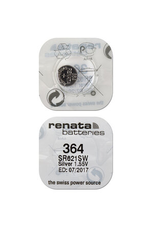 RENATA SR621SW  364 (0%Hg), упак. 10 шт