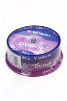 Verbatim 43500 DVD+R 4.7 GB 16x CB/25