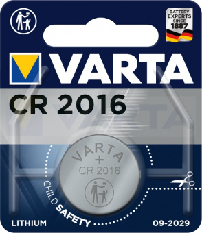 Элемент питания VARTA ELECTRONICS CR 2016