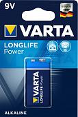 Батарейки VARTA LONGLIFE POWER 9V Крона BL1 (блистер 1шт)