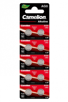 Camelion AG0-BP10(0%Hg) AG 0 379  BL10