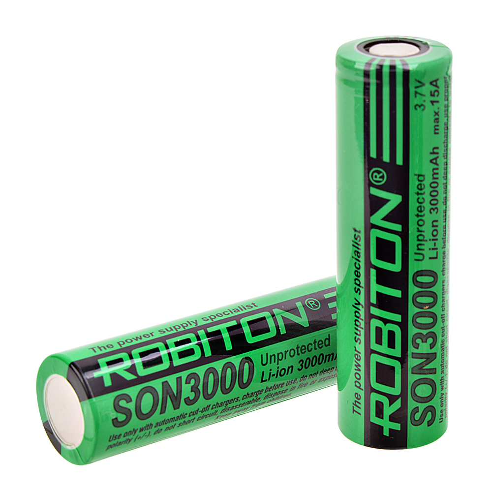 ROBITON SON3000 15А (Sony 18650VTC6) без защиты PK1