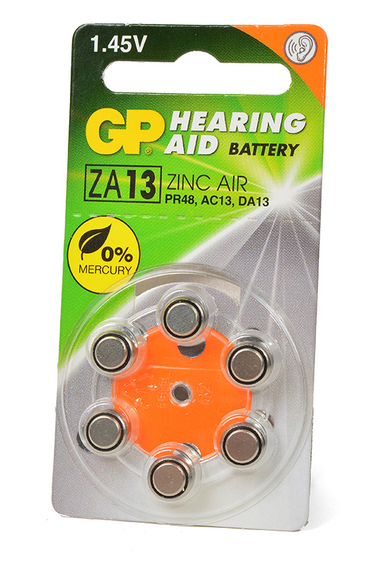 GP Hearing Aid ZA13F-D6 ZA13 BL6
