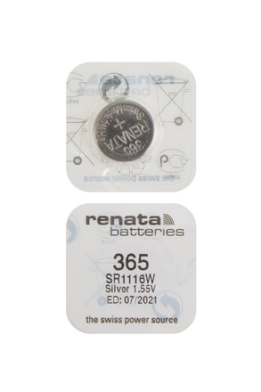 RENATA SR1116W   365 (0%Hg), упак. 10 шт