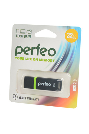PERFEO PF-C11B032 USB 32GB черный BL1