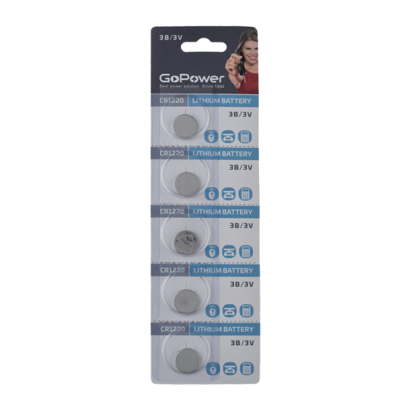 Batareyka_GoPower_CR1220_BL5_Lithium_3V_5_100_2000
