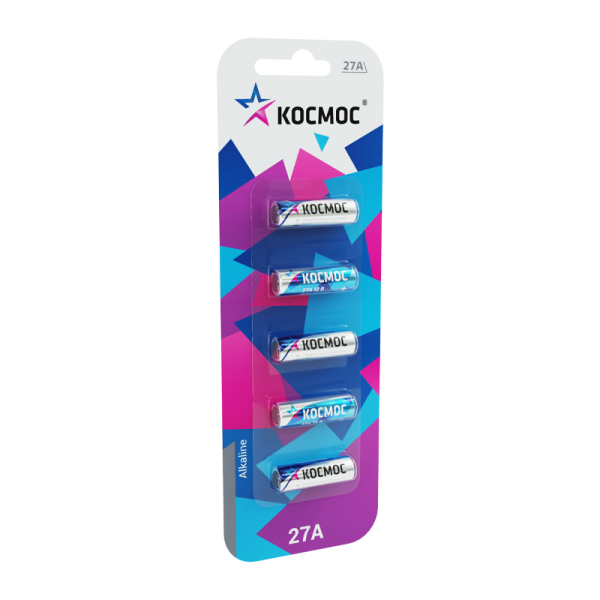 Batareyka_Kosmos_LR27_A27_MN27_BL5_Alkaline_12V_5_60_480