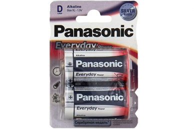 Panasonic Everyday Power LR20EPS/2BP LR20 BL2**