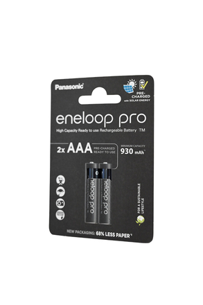 Panasonic eneloop pro BK-4HCDE/2CP 930мАч AAA BL2