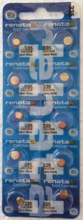 RENATA SR512SW   335 (0%Hg) BL10