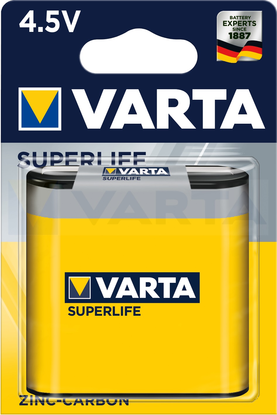 Батарейка VARTA SUPERLIFE 4,5V бл. 1