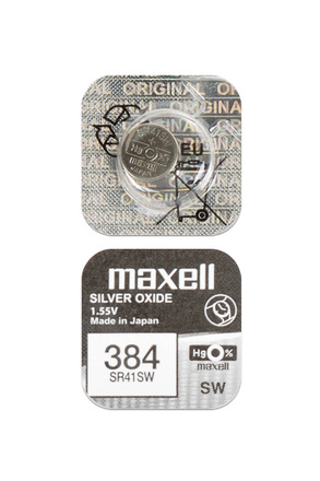 MAXELL SR41SW     384  (0%Hg), упак. 10 шт