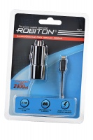 ROBITON App04 Car Charging Kit 2.4A iPhone/iPad (12-24V) BL1