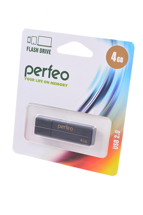PERFEO PF-C01G2B004 USB 4GB черный BL1