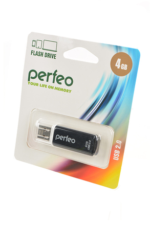 PERFEO PF-C13B004 USB 4GB черный BL1
