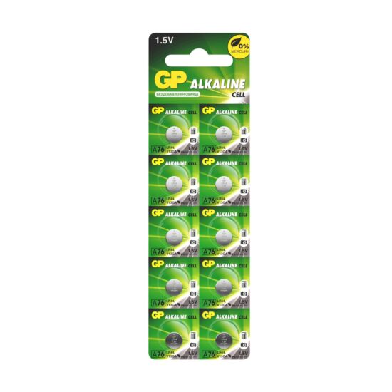 Батарейки GP Alkaline cell А76-2C10 AG13 BL10(блистер 10шт)