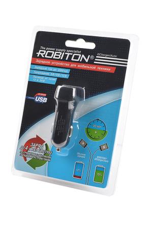 ROBITON QCharger/Auto (12-24V) + MicroUSB, 1м BL1
