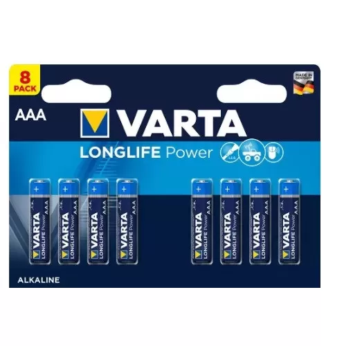 Батарейка VARTA LONGLIFE POWER AAA (блистер 8шт)