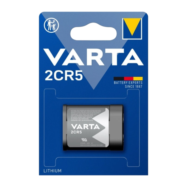 Батарейки литиевые VARTA ELECTRONICS 2CR5 BL1 (блистер 1шт)