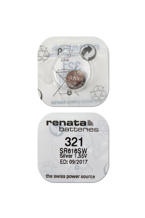 RENATA SR616SW   321 (0%Hg), упак. 10 шт