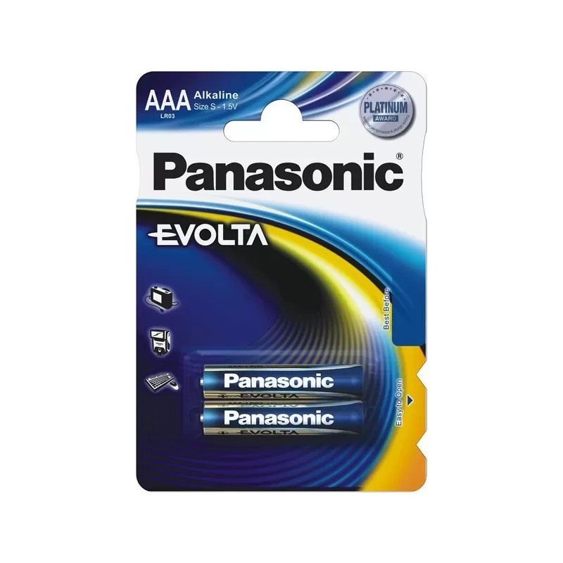 Panasonic EVOLTA LR03EGE/2BP LR03 BL2