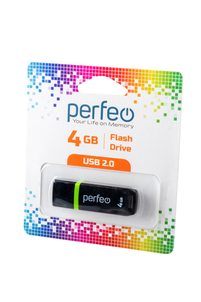 PERFEO PF-C11B004 USB 4GB C11 черный BL1