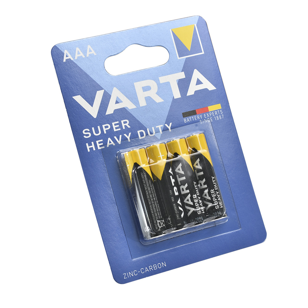 Super Heavy Duty AAA x4