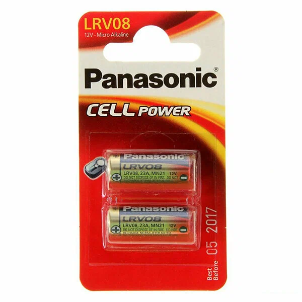 Panasonic Cell Power LRV08L/2BE LRV08 23A BL2