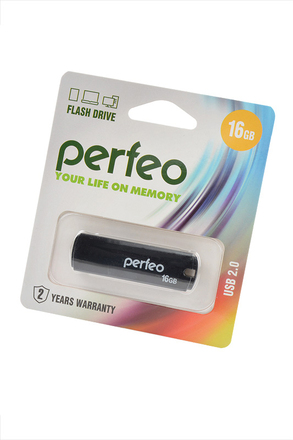 PERFEO PF-C05B016 USB 16GB черный BL1