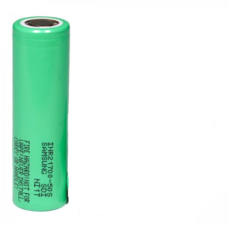 Аккумулятор Li-ion GoPower INR21700-50S (Samsung) 25A 5000mAh (1)