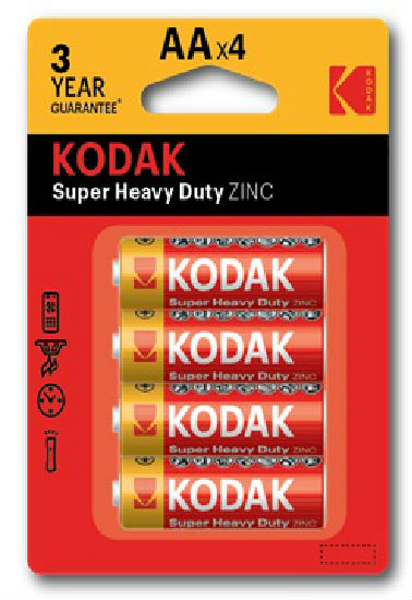 Kodak Super Heavy Duty ZINC R6 BL4