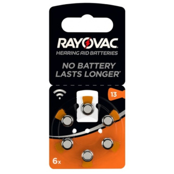 Батарейки для слуховых аппаратов RAYOVAC ACOUSTIC Type 13