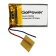 Аккумулятор Li-Pol GoPower LP302030 PK1 3.7V 130mAh с защитой (1/10/250)