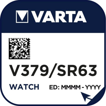 Батарейки серебряно-цинковые VARTA SR379 BL1 (блистер 1шт)