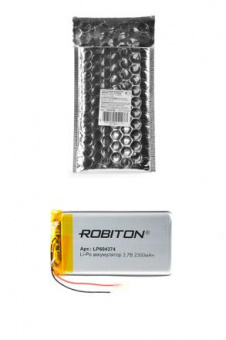 ROBITON LP604374 3.7В 2300мАч PK1